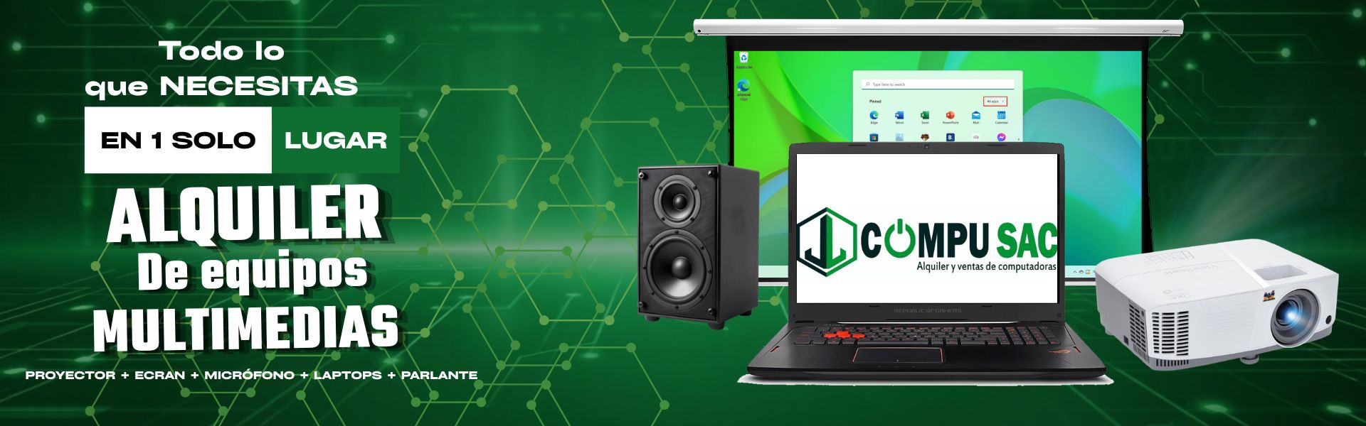 Alquiler de Equipos Multimedia